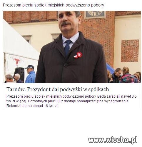 3,5 tys podwyżki rekordzista 16 tys podwyżki .