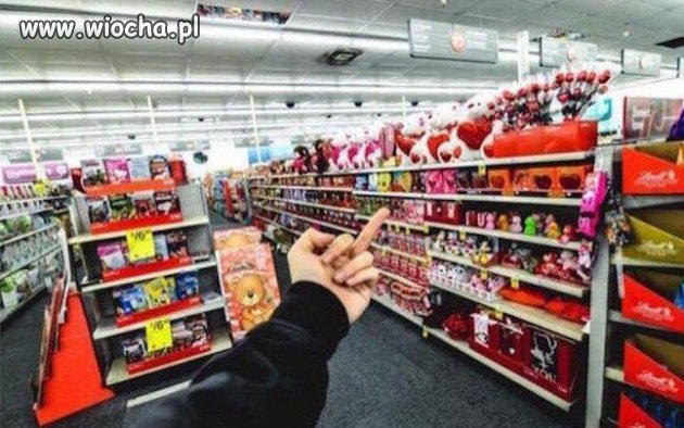 Kiedy w lutym wchodzisz do marketu
