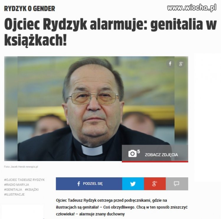 Genitalia chcą zniszczyć Rydzyka !!! 