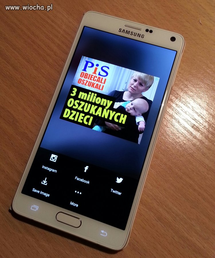 "Reklamy" w androidowych aplikacjach.
