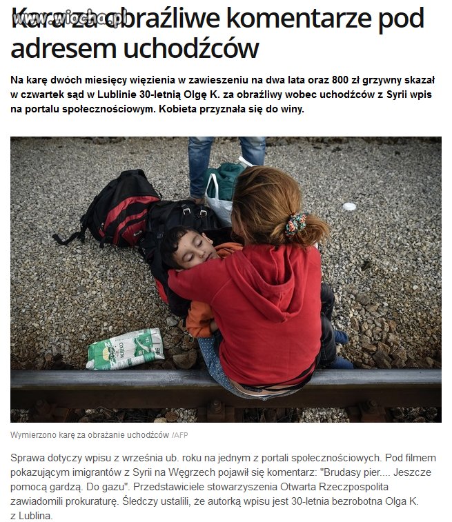 Jak to Polak Polaka potrafi dojechać.800zł kary za