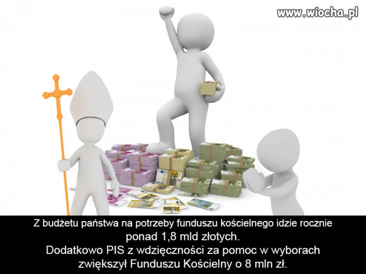 Ciekawe czy zrobił to kosztem budżetu partii...