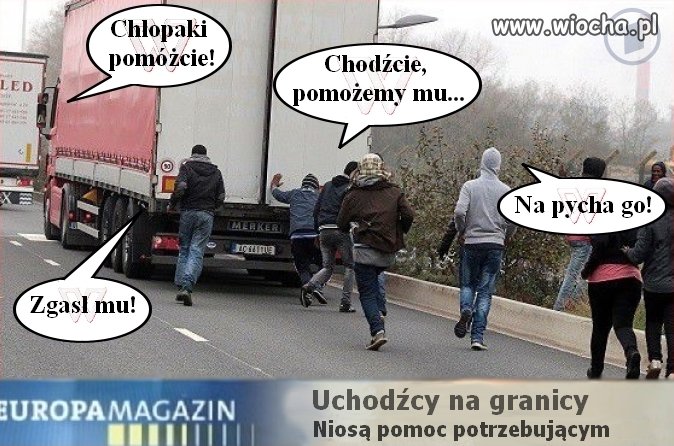 "Tymczasem w niemieckiej telewizji"