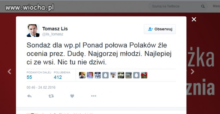 Ludzie ze wsi wg Lisa...
