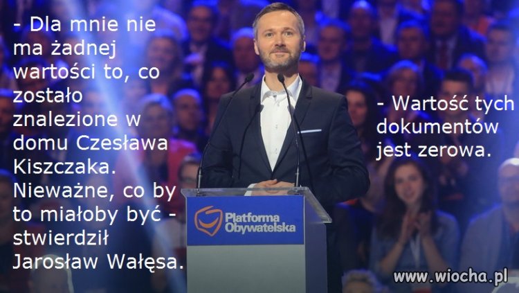 Syn Bolka o dokumentach towarzysza Kiszczaka 