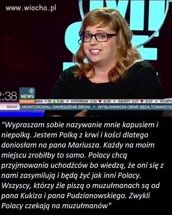 Z Angelą może sobie podać ręce