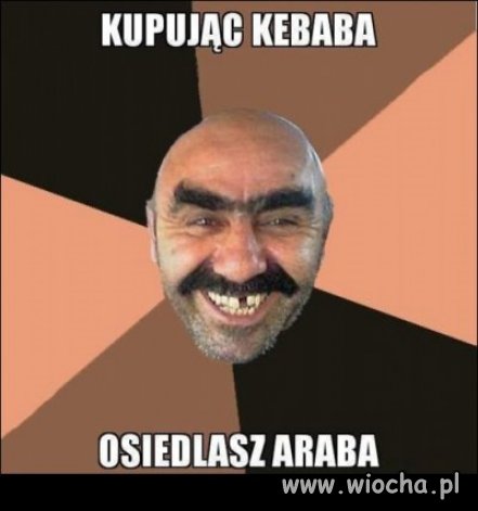 Kupując kebaba...