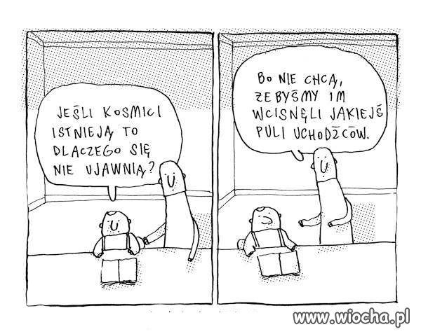 Kosmici i uchodźcy