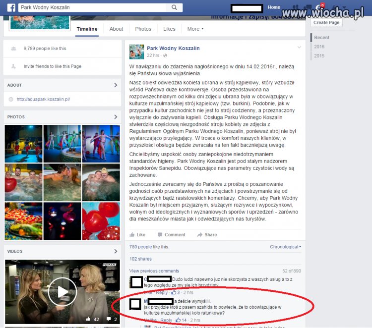 Oficjalne stanowisko i cięta riposta