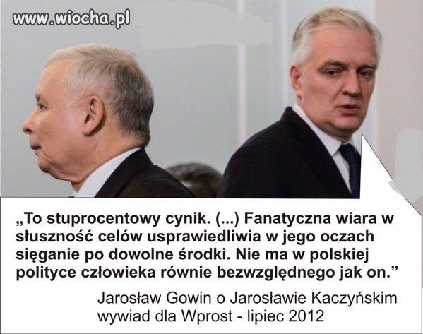 Przy naszych politykach kameleon to cienias 