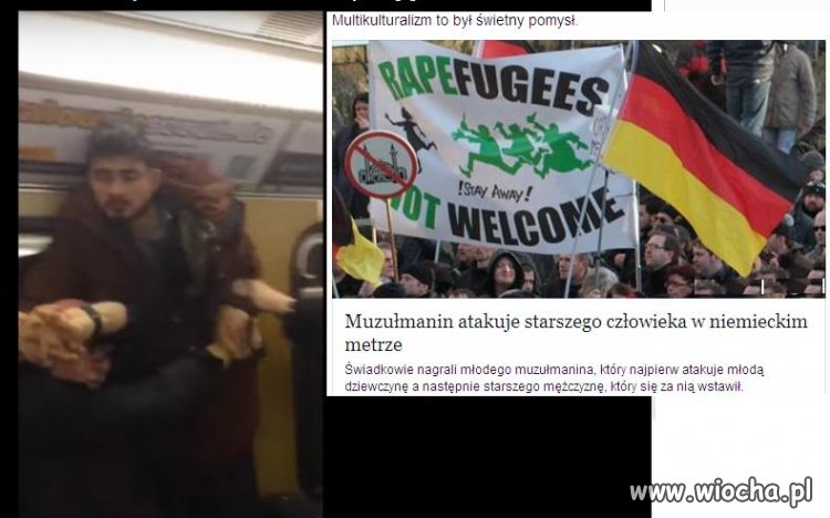 Niemcy doznają wzbogacenia kulturowego.