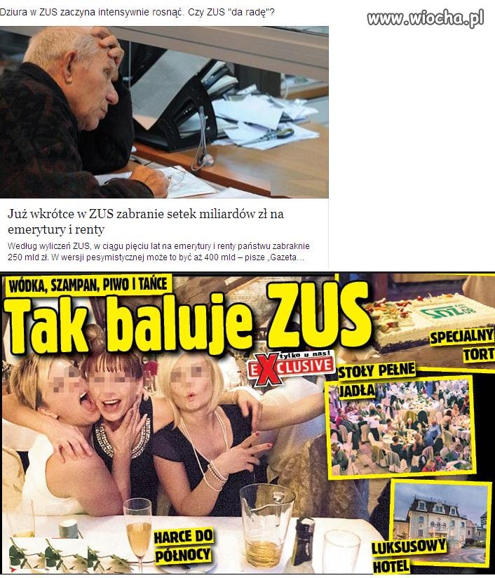 ZUS zabraknie pieniędzy na emerytury.