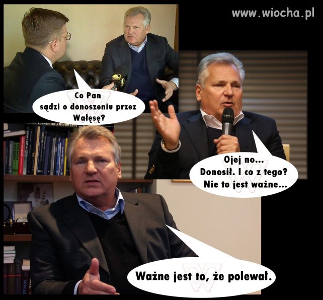 Ważne kto polewał
