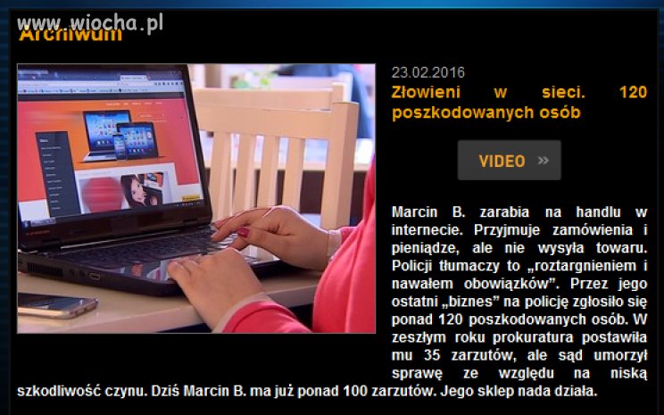 Co tam ponad 100 zarzutów