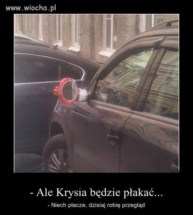 I Krysia makijażu nie zrobi