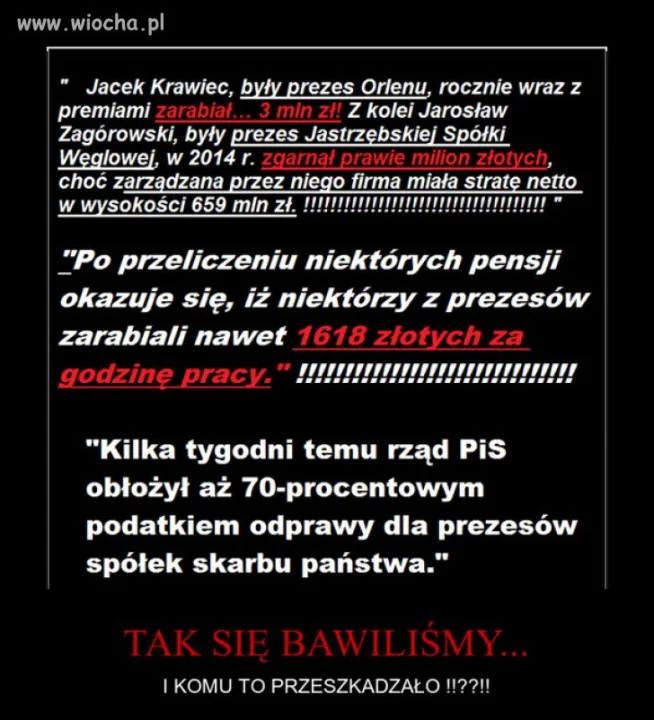 Była... Była zabawa...