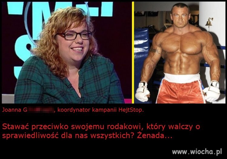 Brak słów dla tej kobiety.