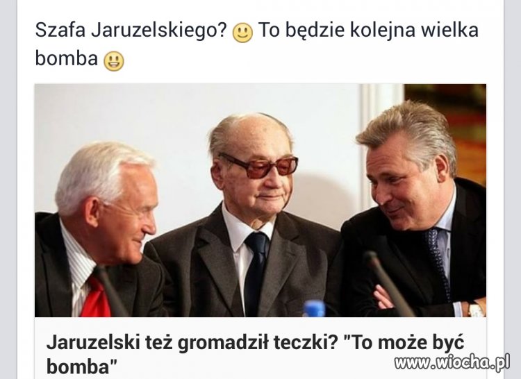 Szafa Jaruzelskiego.