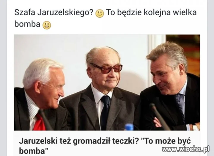 Szafa Jaruzelskiego.