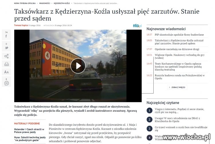 I się taksiarz doigrał 