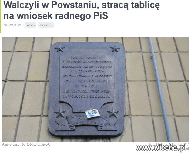 PiS i dekomunizacja.