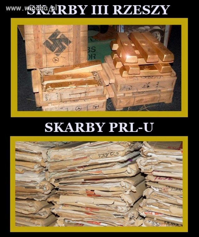 Ale te PRL-owskie są łatwopalne.