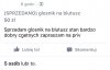 Głośnik na niebieski tusz
