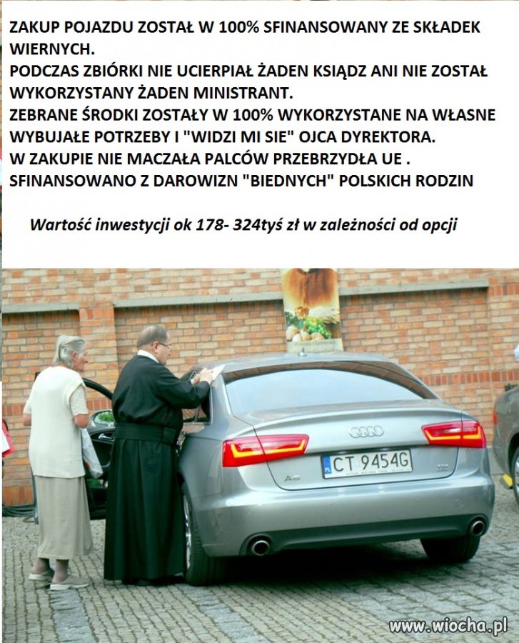 - Datek na paliwo chciałam dać... i o autograf prosić