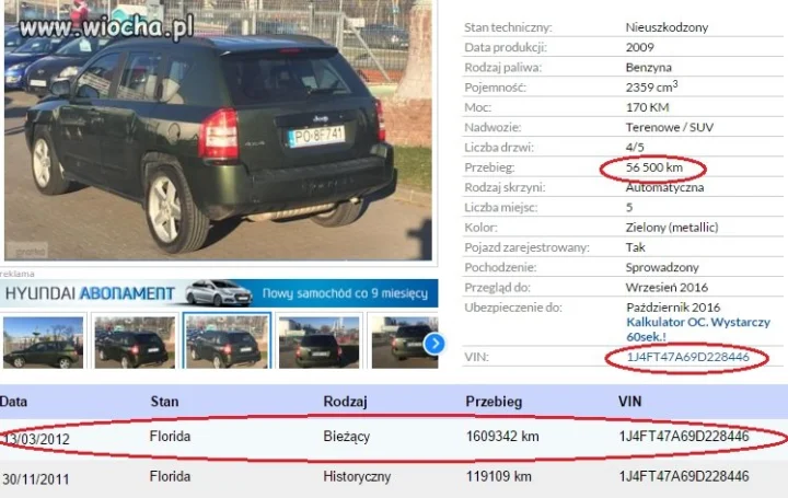 Cudowna redukcja przebiegu
