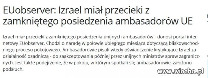 Co za oszczerstwa
