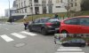 Wieśniak zaparkował na przejściu dla pieszych