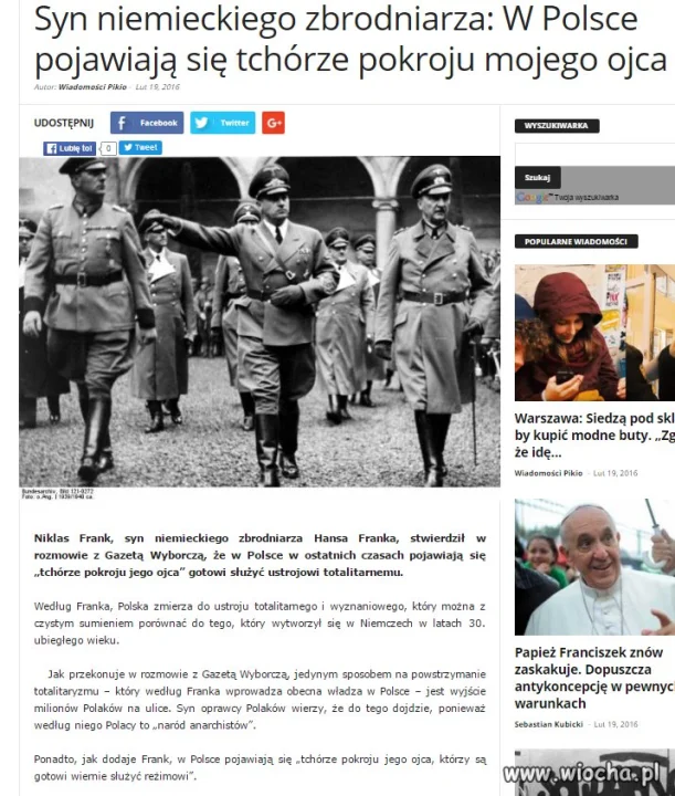 Wyborcza znowu daje do pieca 