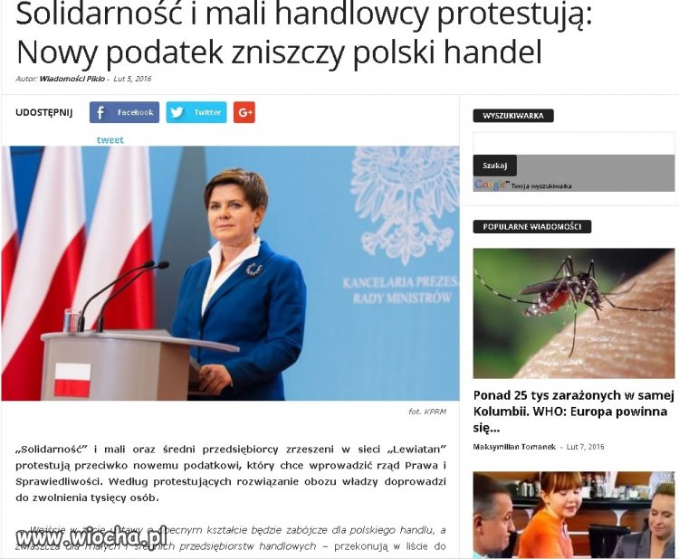 W głównych wiadomościach TVP cisza