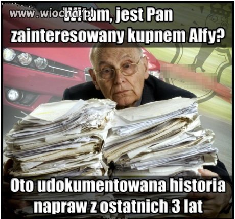Czemu kierowcy Alfy nie mówią sobie Dzień Dobry?