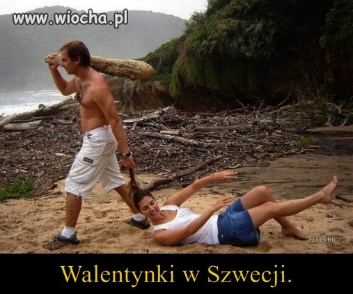 Walentynki w Szwecji 