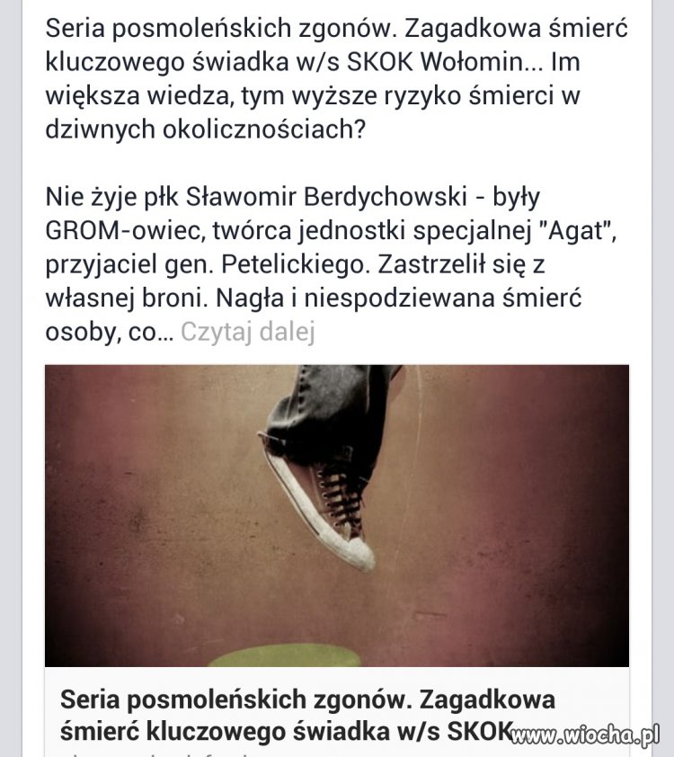 A lewaki dalej ślepe.