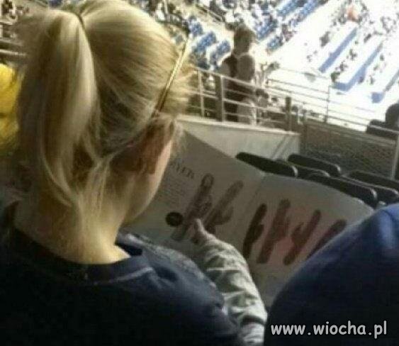 Kiedy mecz bardzo Cię nie interesuje