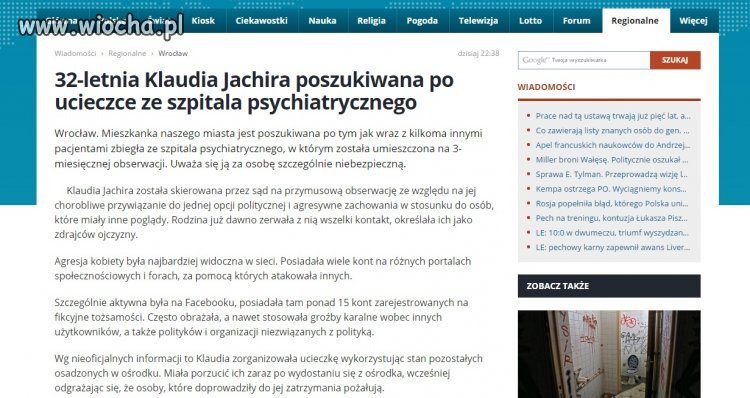 Próbowała nieudolnie naśladować 