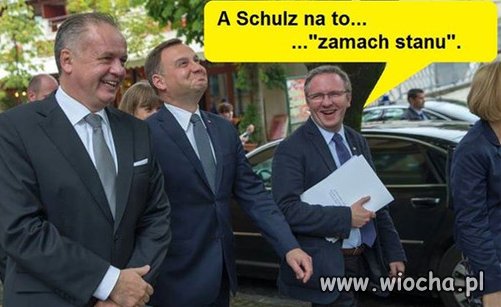 Schulz - człowiek pośmiewisko.