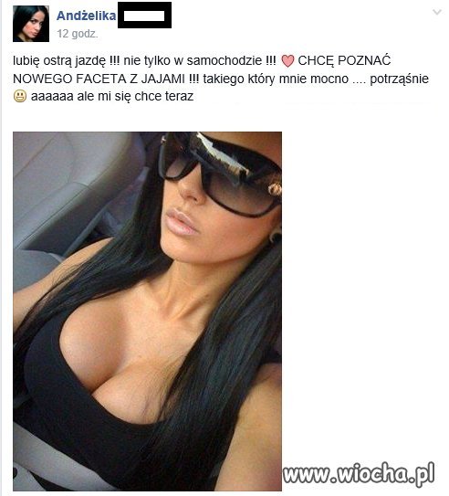 Lubię ostrą jazde