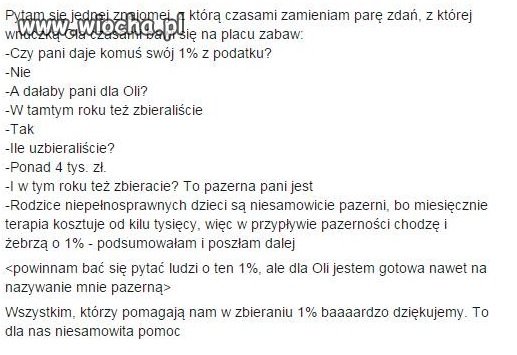Moher jej chyba wypalił móżg