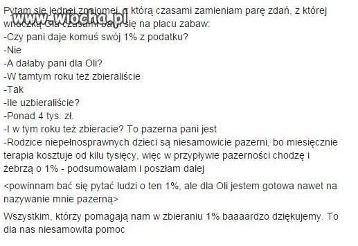 Moher jej chyba wypalił móżg