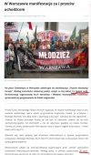 Ogromna "manifestacja" lewactwa.