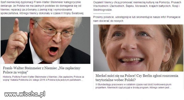 Oczywiście że Polska ma zapłacić za wojnę !