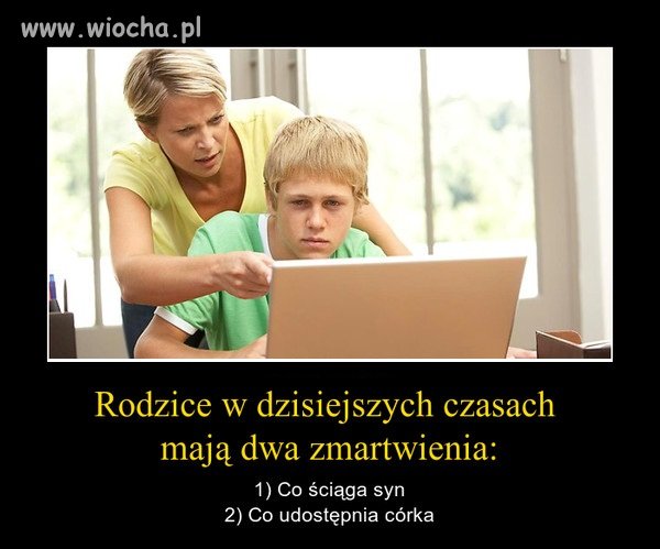 Zmartwienia rodziców