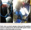 Zmęczone siatki, torby i plecaki.