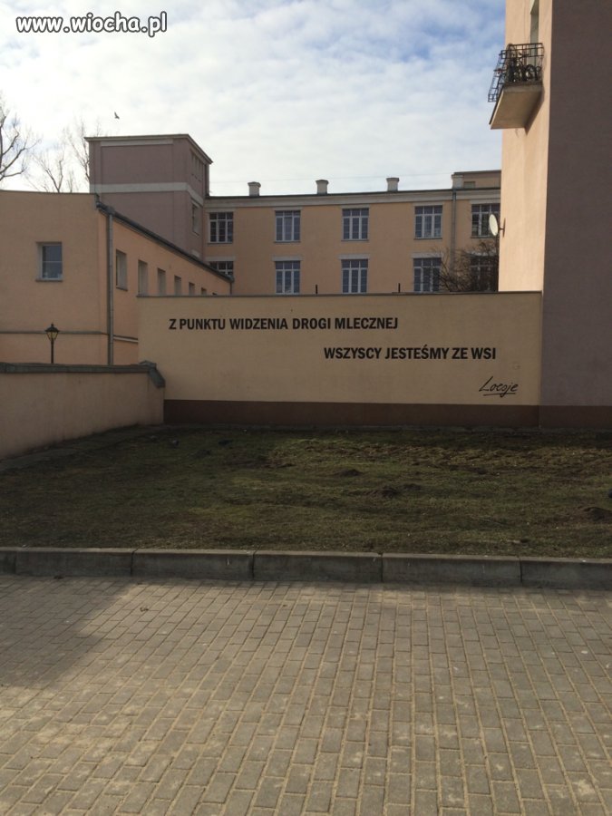 Takie tam na murze