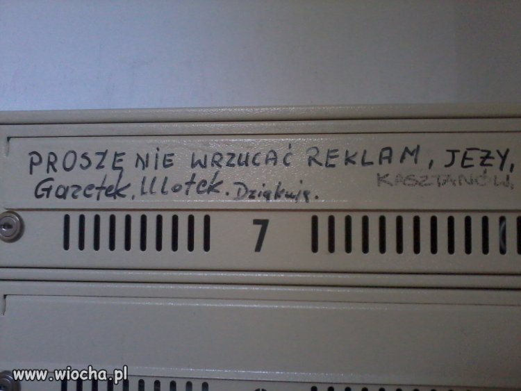 Nie wrzucajcie jeży do skrzynki!