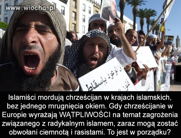 Według lewactwa jak najbardziej w porządku.