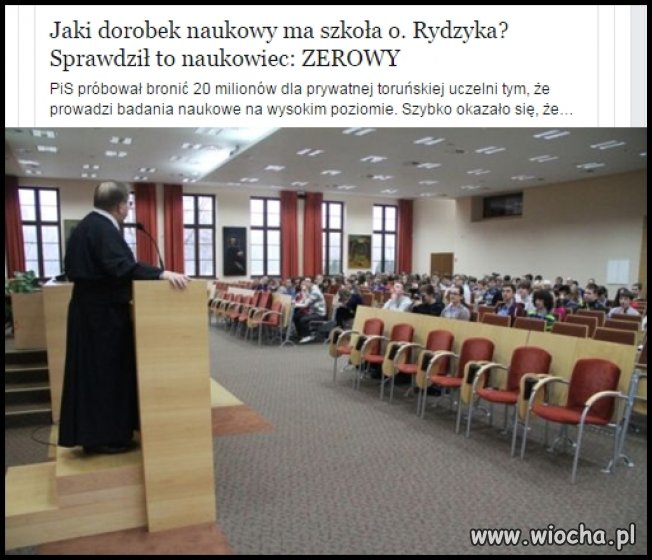 Żeby dostać taka dotację należy publikować